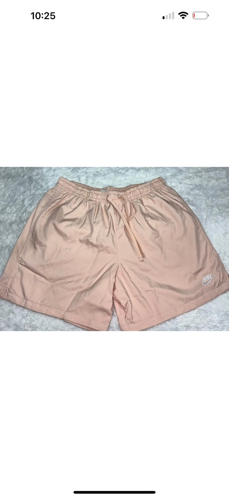 Nike Sportswear Pink Salmon Woven Flow Shorts Men’s