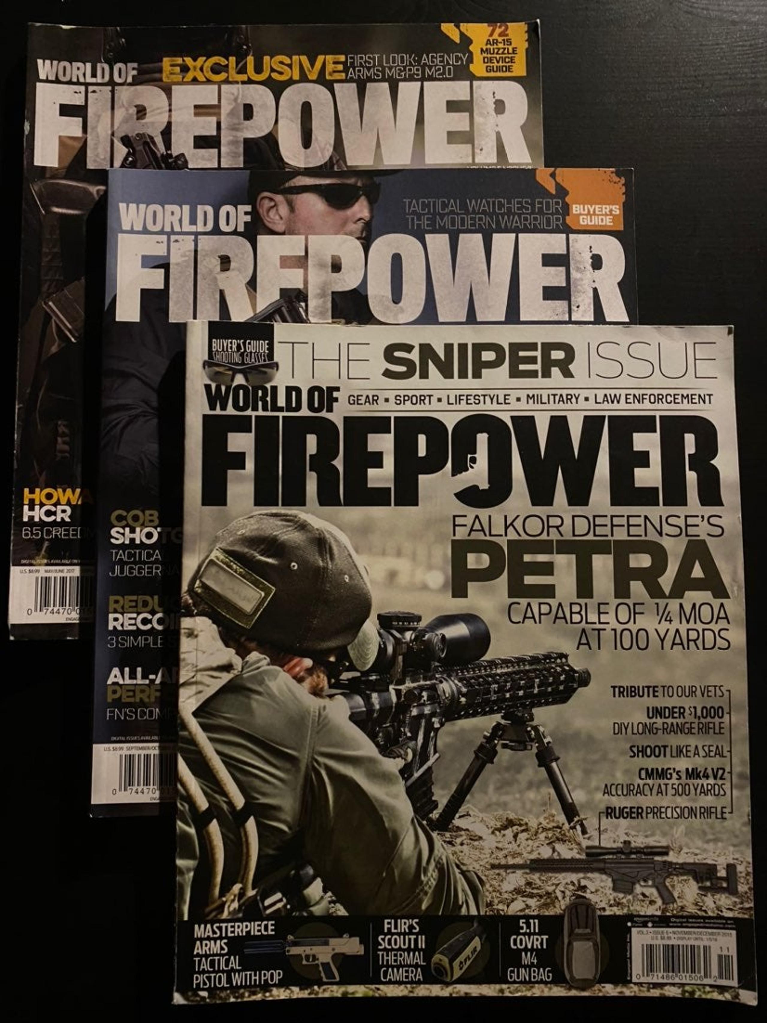 FIREPOWER MAGAZINE 3PK BUNDLE