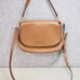 MICHAEL KORS Tan Leather Flip-Top Shoulder Bag in Great Shape