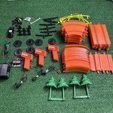 Artin Slot Car Race Set Lot 1/43 Scale UNTESTED PARTS