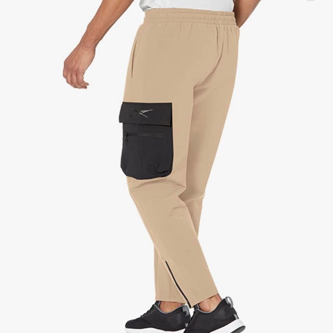 Reebok Mens Edgeworks Pants Water Repellent Cargo Pants Large