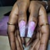 Pink Acrylic Freestlye Press on Nails