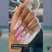 Pink Acrylic Freestlye Press on Nails