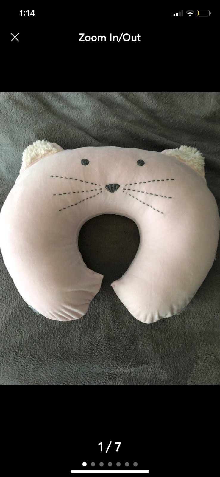 Pottery Barn Boppy pillow with 3 covers