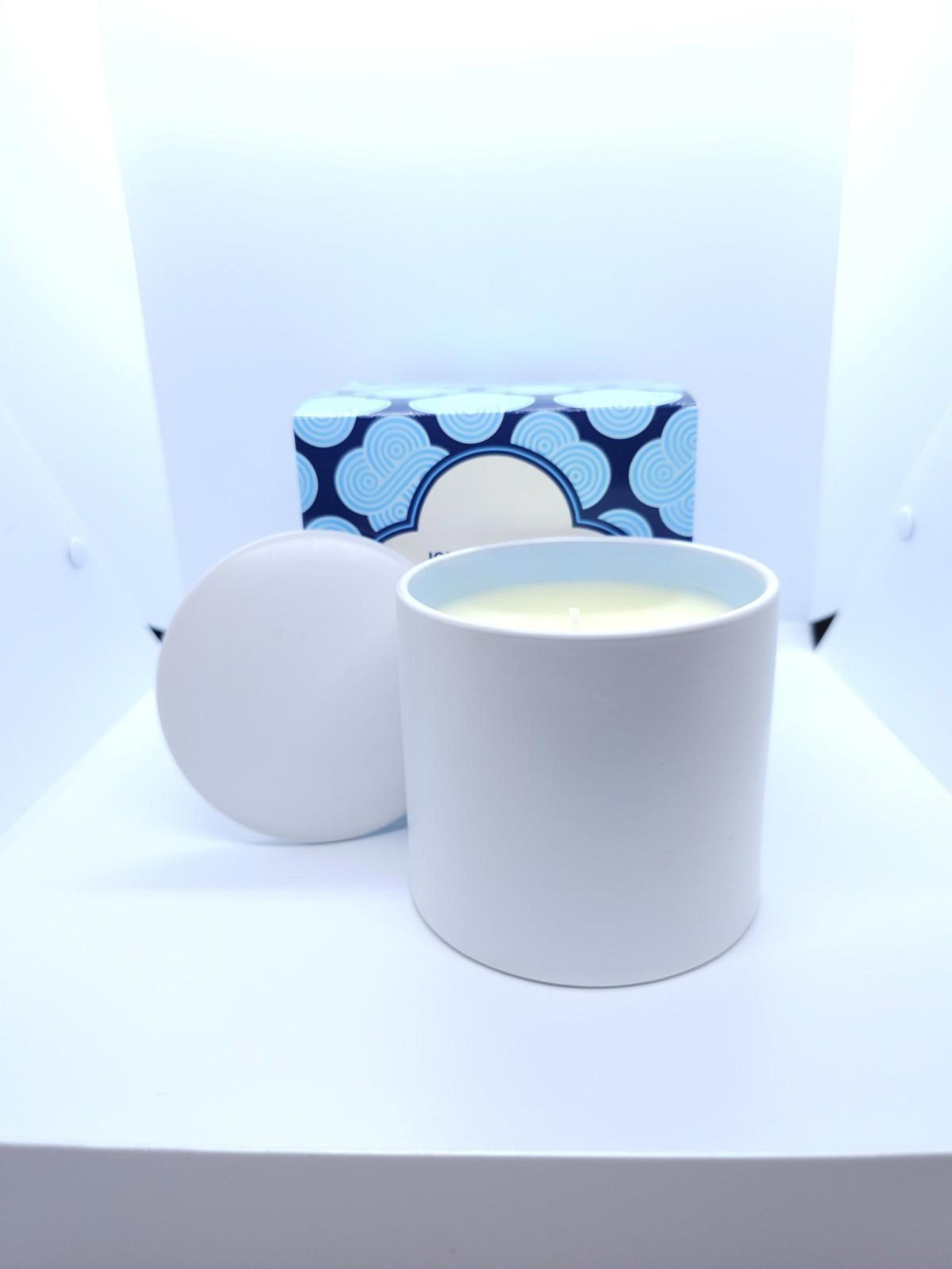 NIB Jonathan Adler Fleur De Sel Scented Candle Bougie Parfumee 11 oz