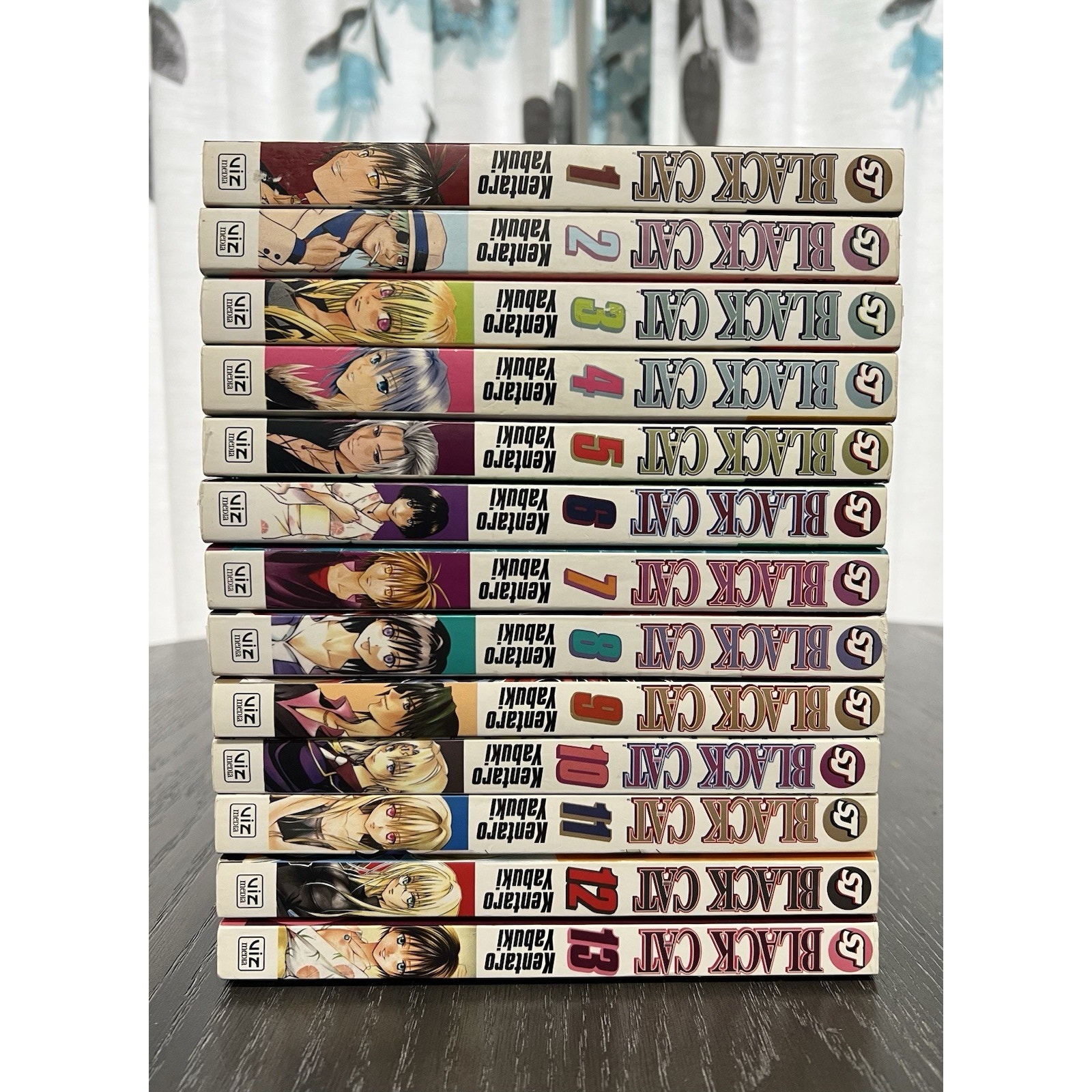 Black Cat Manga Volumes 1-13 English by Kentaro Yabuki