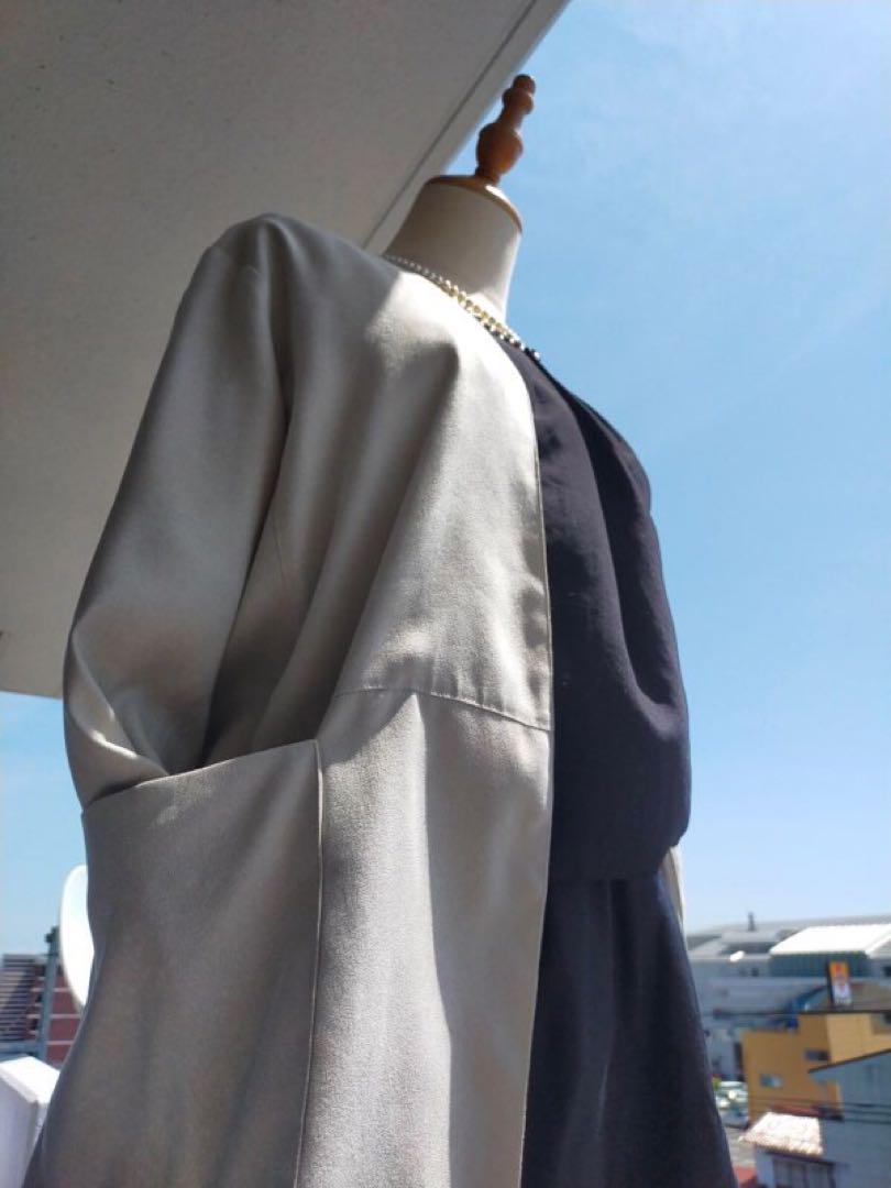Excellent Condition★Cleaned Collage Gallarda Galante No-Collar Suede Coat, Extremely Lightweight