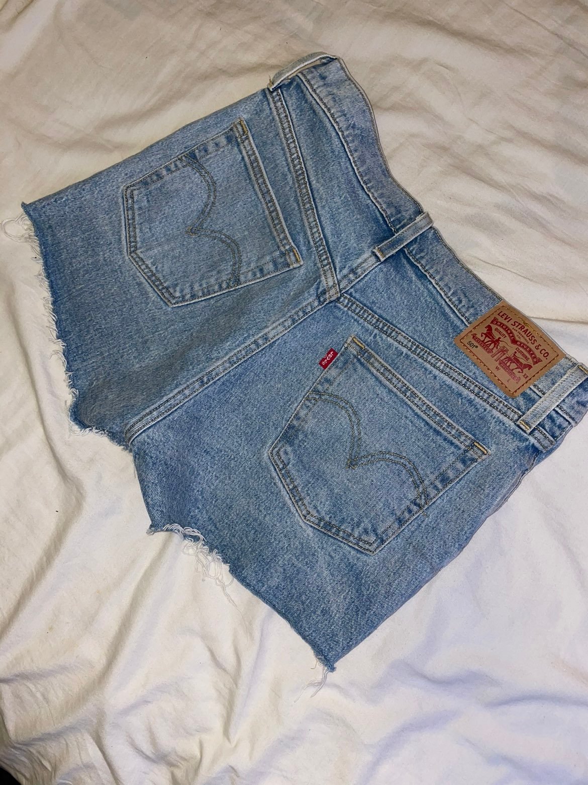 Levi's 501 shorts - high rise size 29