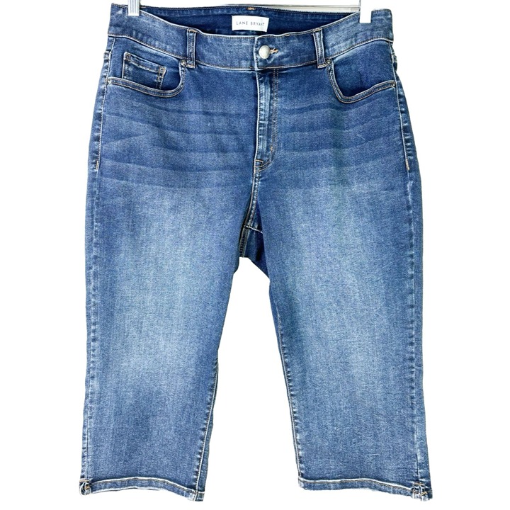 New] andmary Back ribbon denim pants S Other
