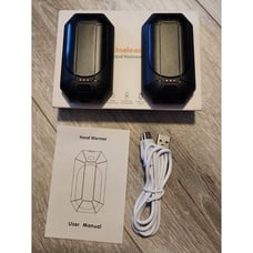 Hand Warmers Rechargeable Dnaleao 2 Pack 4000mAh Electric Portable Pocket Heater