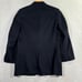 Tom James Holland & Sherry Navy Cashmere Flannel Suit 40R 3-Button Surgeon Cuff