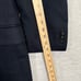 Tom James Holland & Sherry Navy Cashmere Flannel Suit 40R 3-Button Surgeon Cuff