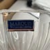NWL Waterford Marquis Sherwood Footed Clear Crystal Round Bowl Germany 5 H