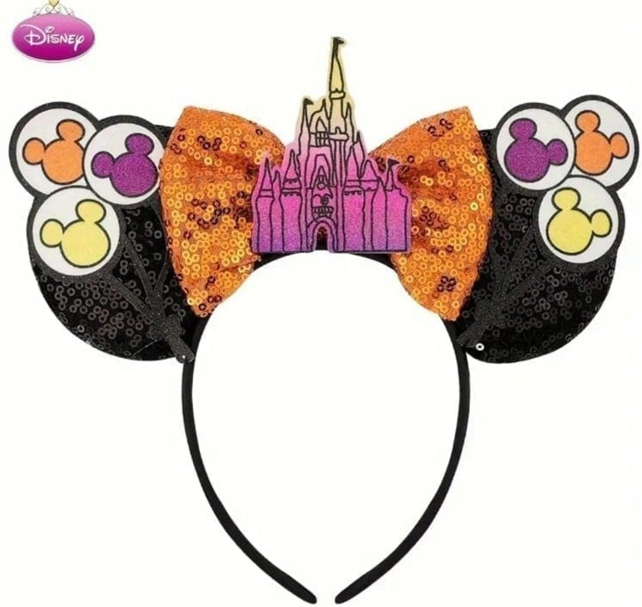 Disney Castle Halloween Headband Ears Brand New