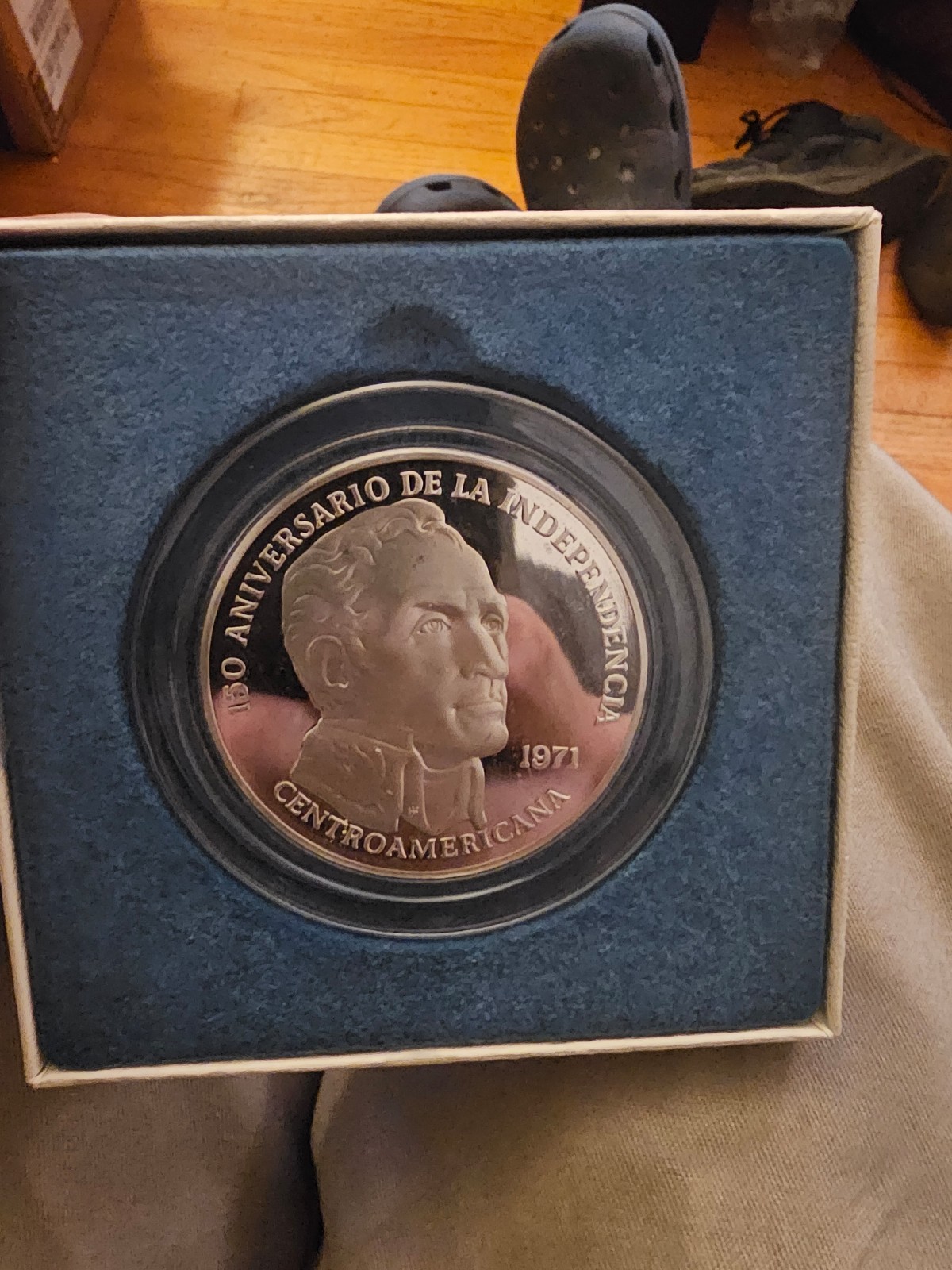 1971 Panama 20 Balboas proof