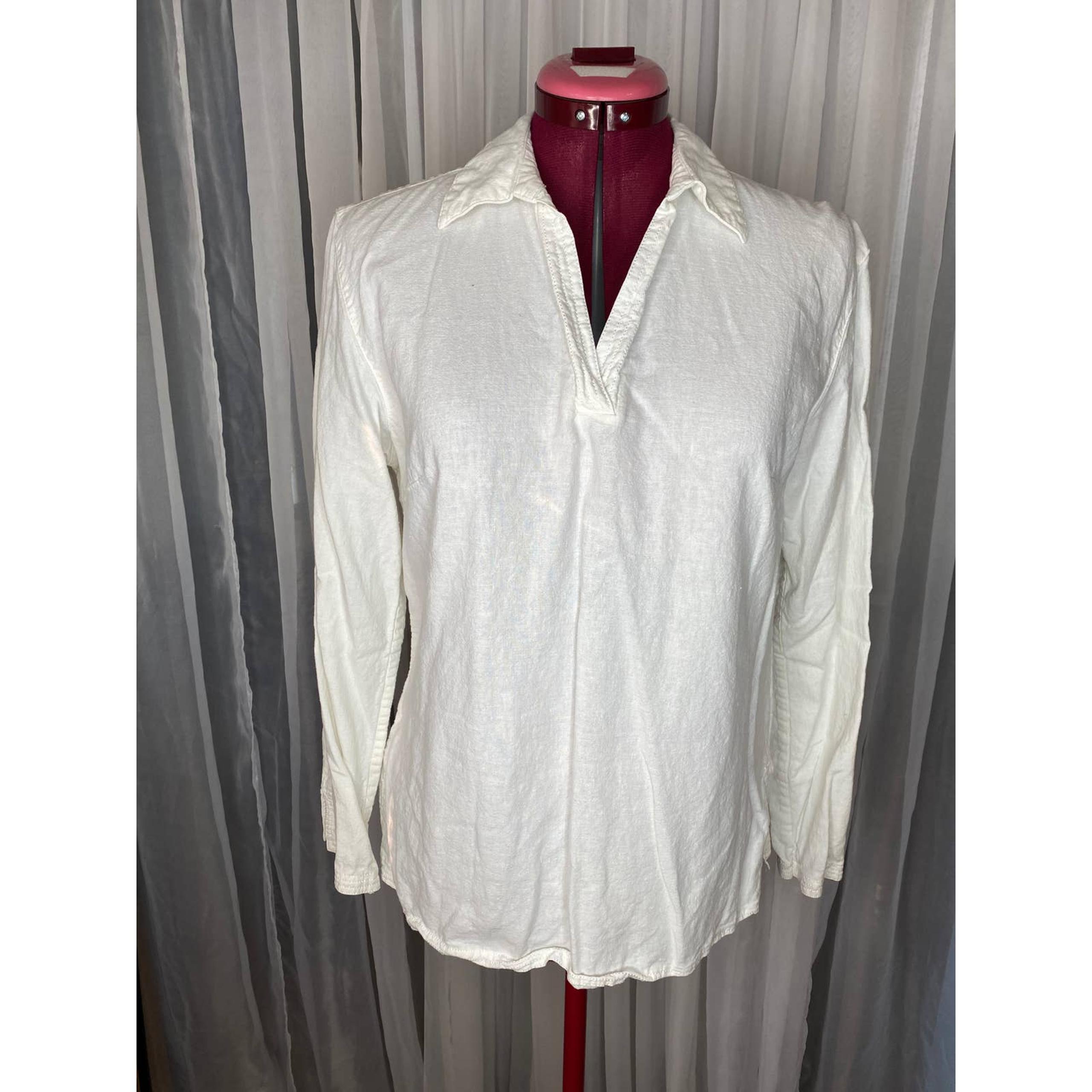Christopher & Banks tunic top white