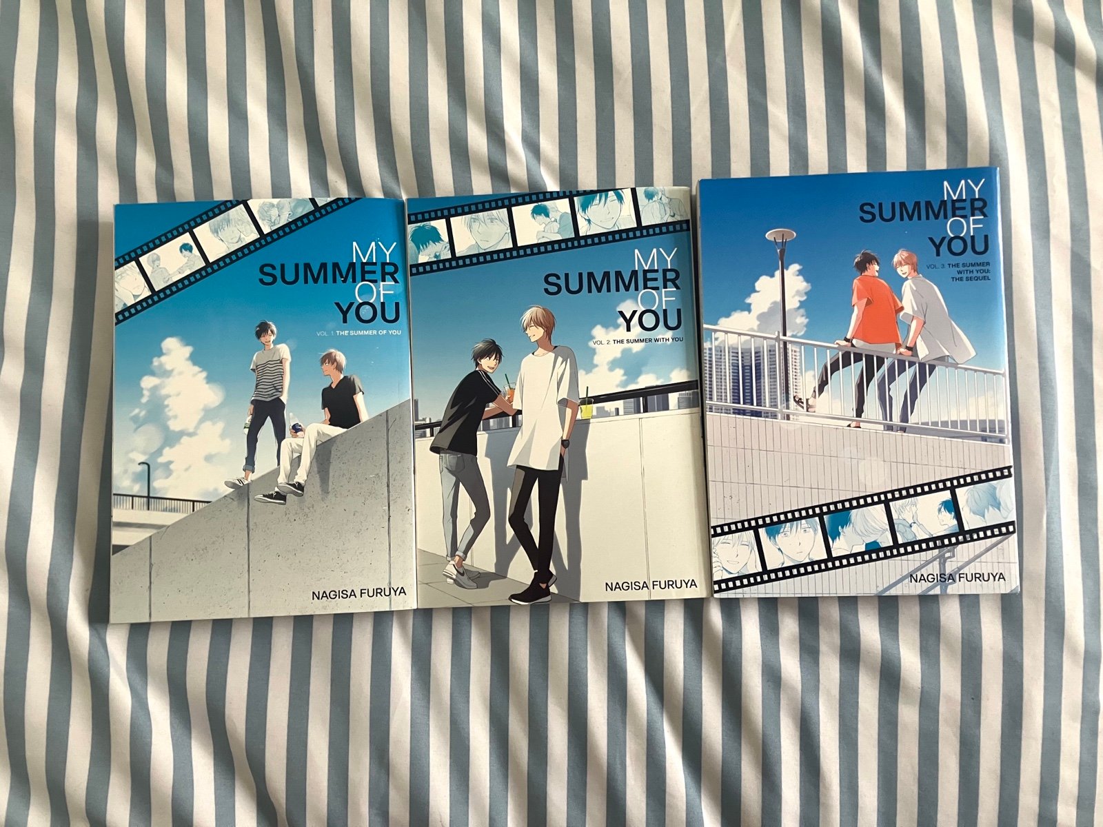 My Summer of You BL Manga Complete Set Vol 1-3