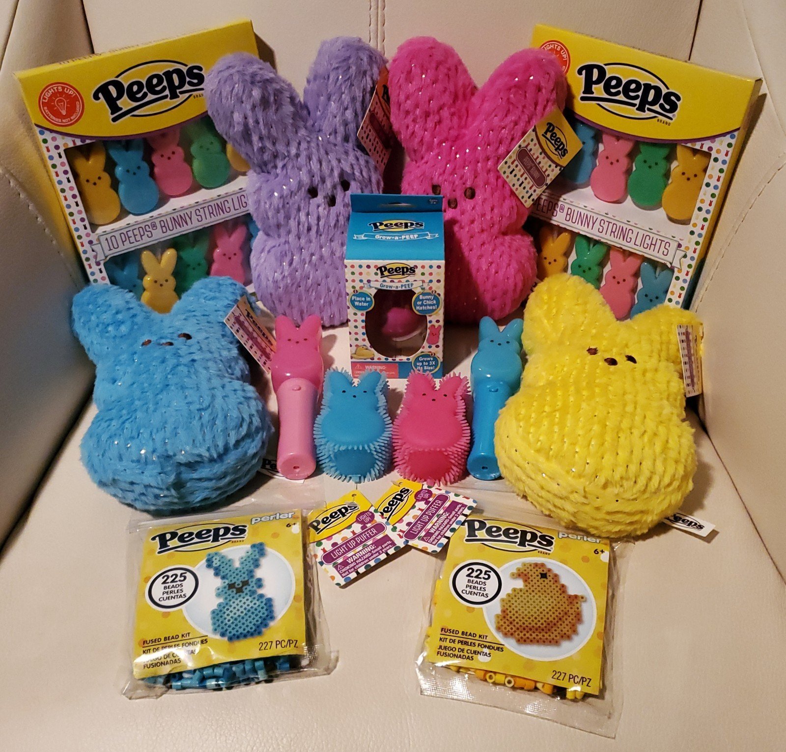 Peeps Plush Figure/Novelty Toy Bundle