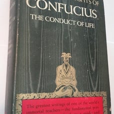 Basic Thoughts of Confucius The Conduct of Life HC 1939 Miles Menander Dawson Ga