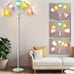 LED Floor Lamp, Multi Head Modern Tall Lamp with Adjustable Gooseneck