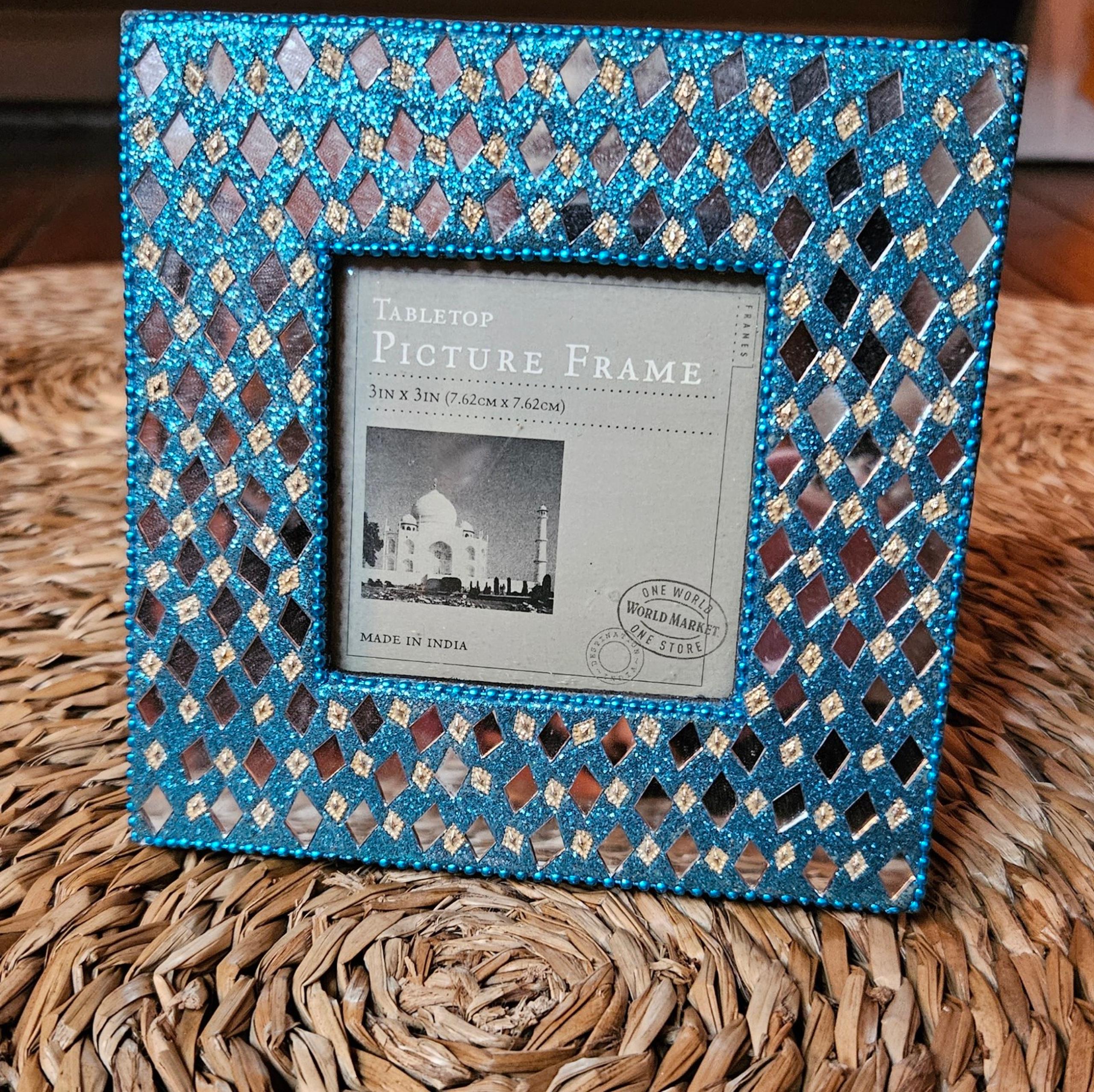 World Market Mosaic Picture Frame 3x3