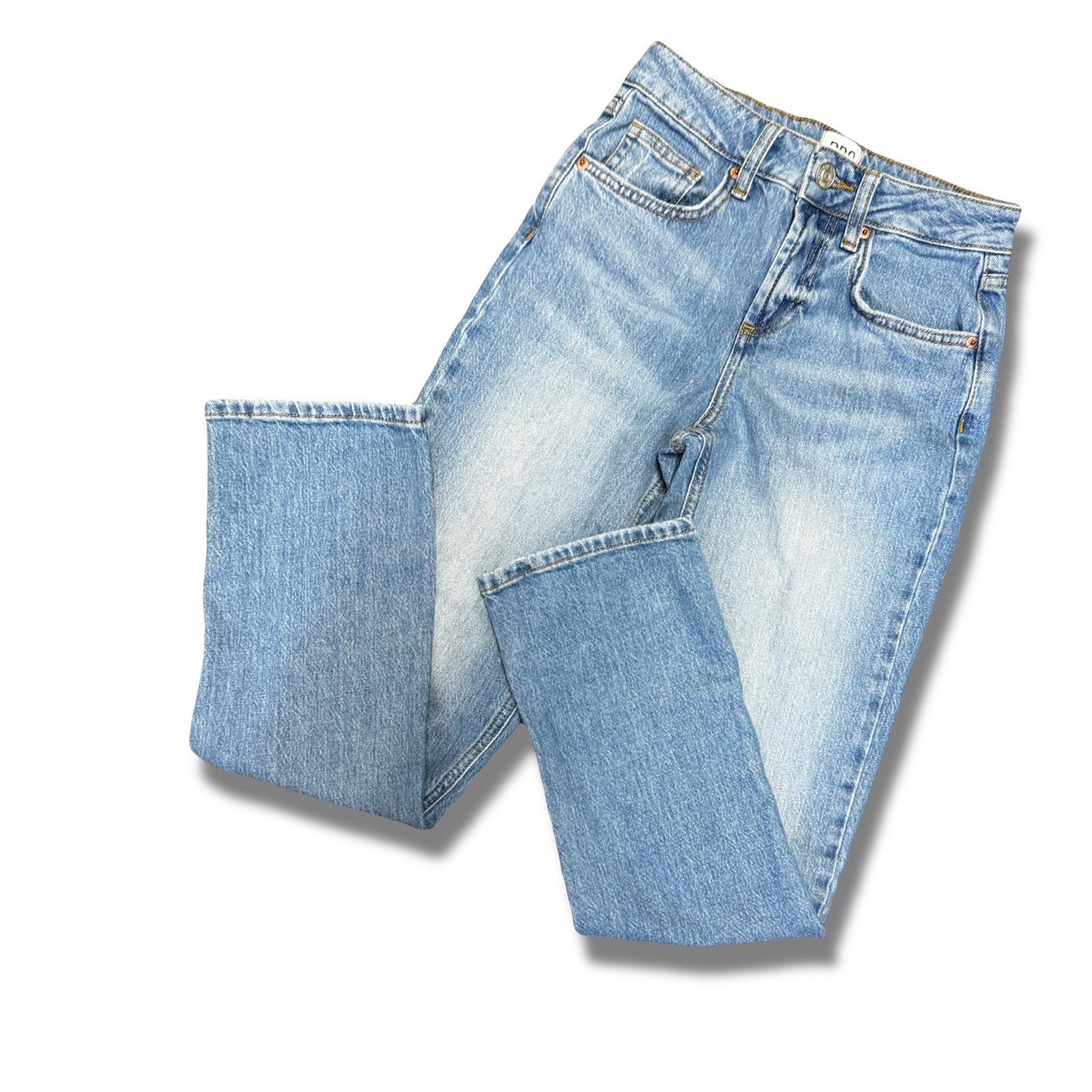 Urban Outfitters Women's Skinny Straight Jeans Size 24 Blue High Rise Denim
