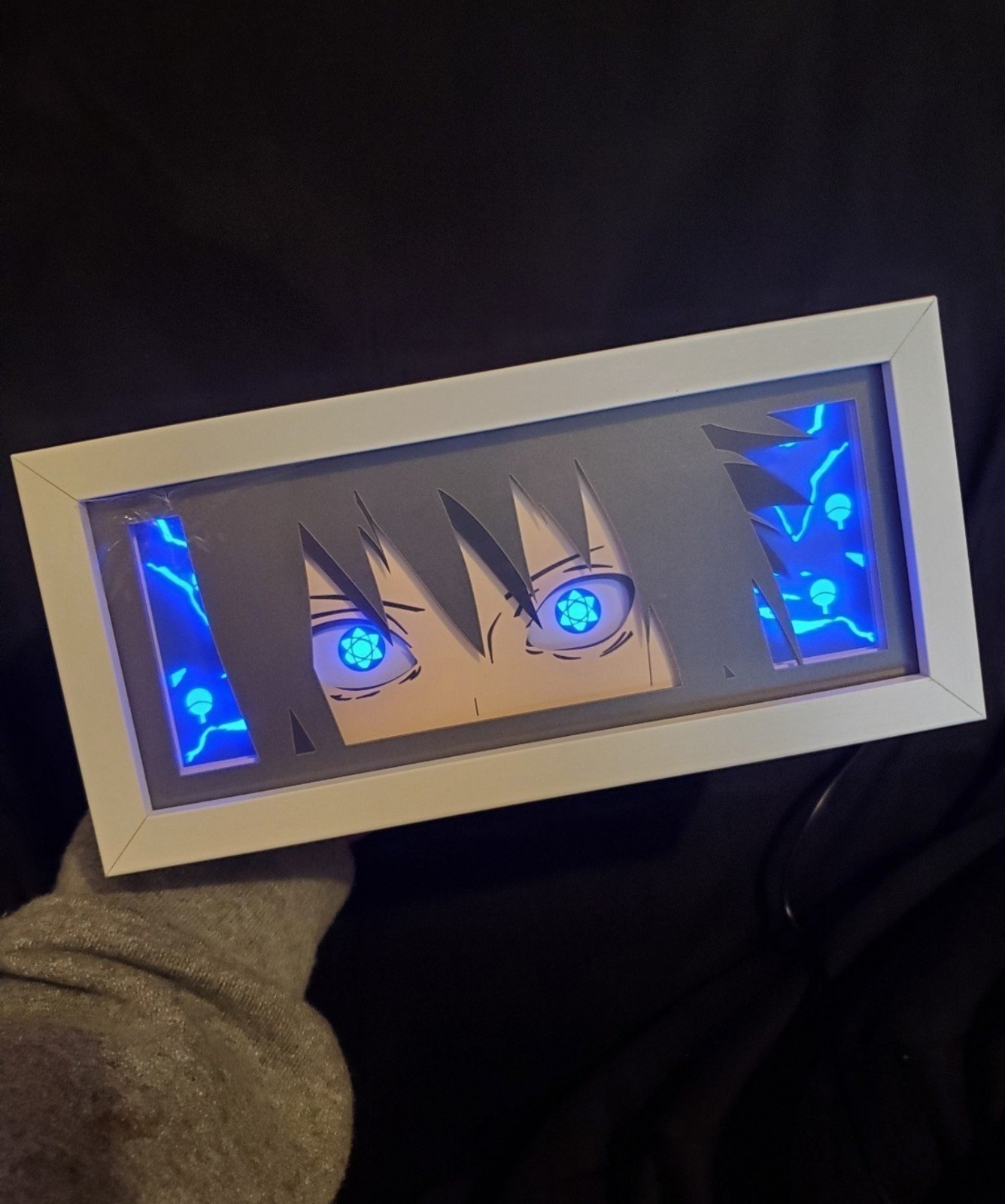 Naruto Shippuden Sasuke Uchiha RGB Anime Light Box