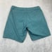 Lululemon Mens 36 The Works Shorts Chino Pattern Casual Teal Green 9” Inseam