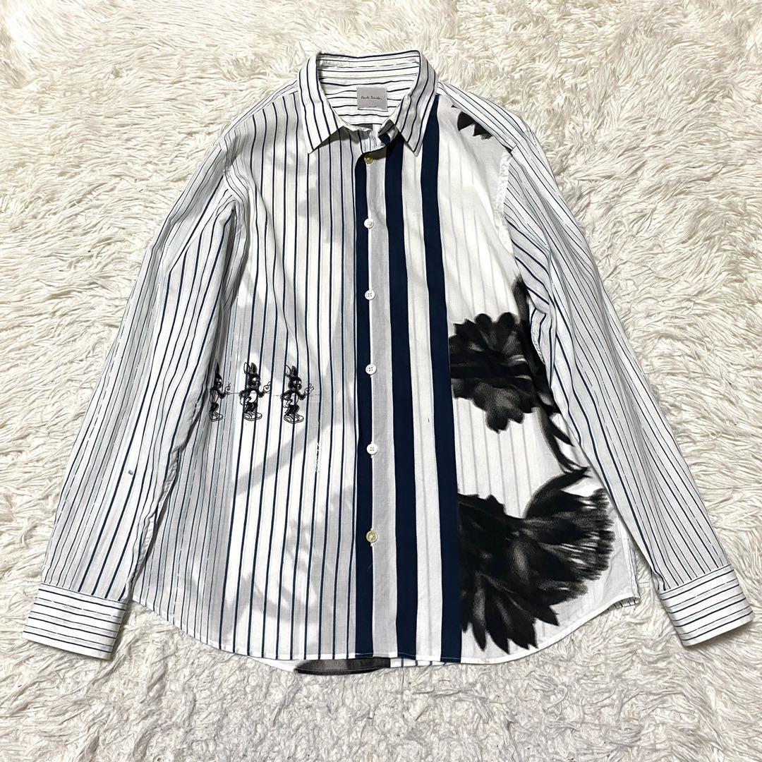 Excellent Condition✨ Paul Smith Current Long Sleeve Shirt Worn by Haruma Miura Cartoon Bunny