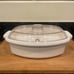 RARE Rubbermaid 4 Qt Oval Roaster Microwave Cookware