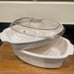 RARE Rubbermaid 4 Qt Oval Roaster Microwave Cookware