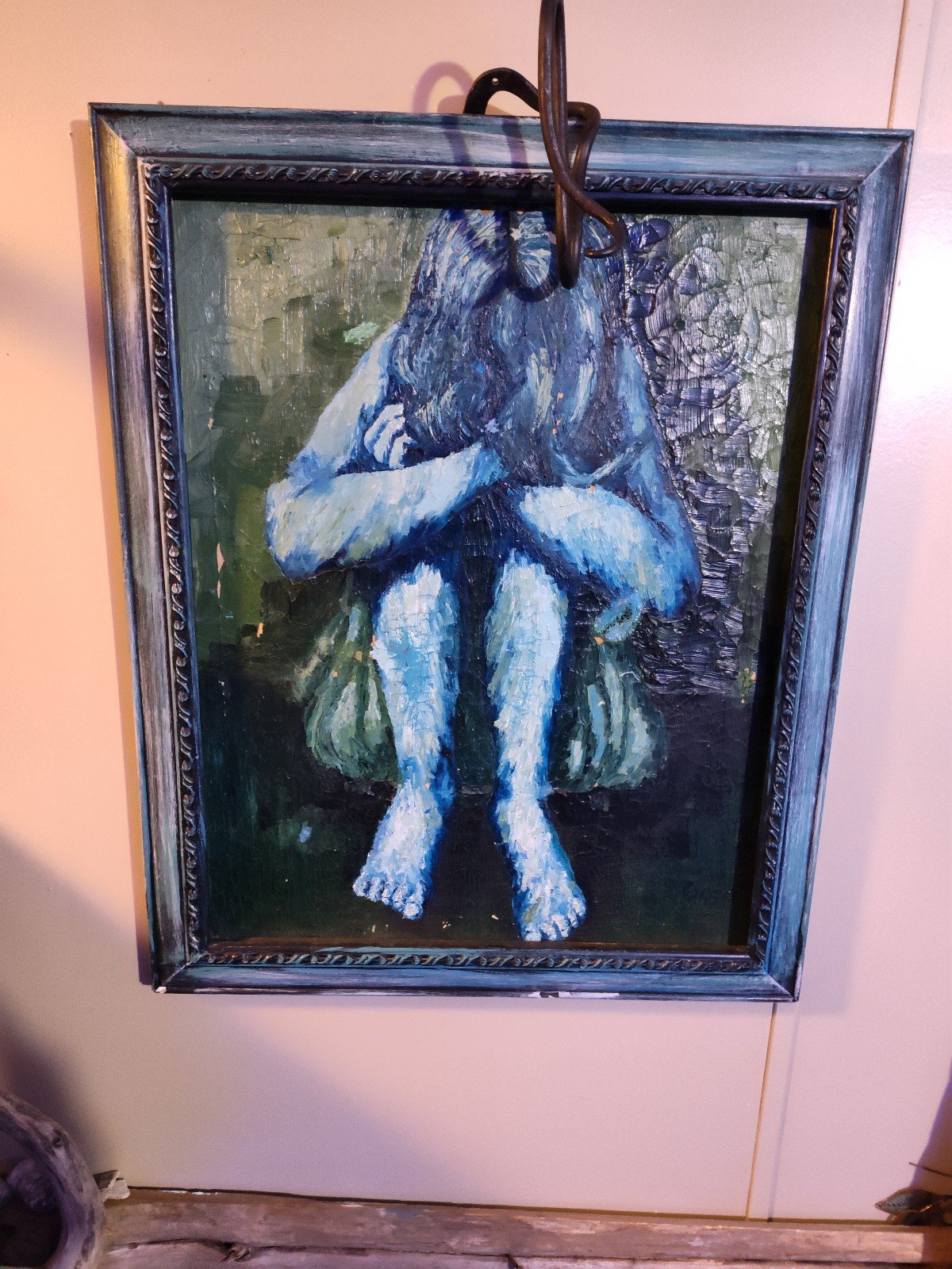 One-off Oil painting by unknown artist. Unknown date of production