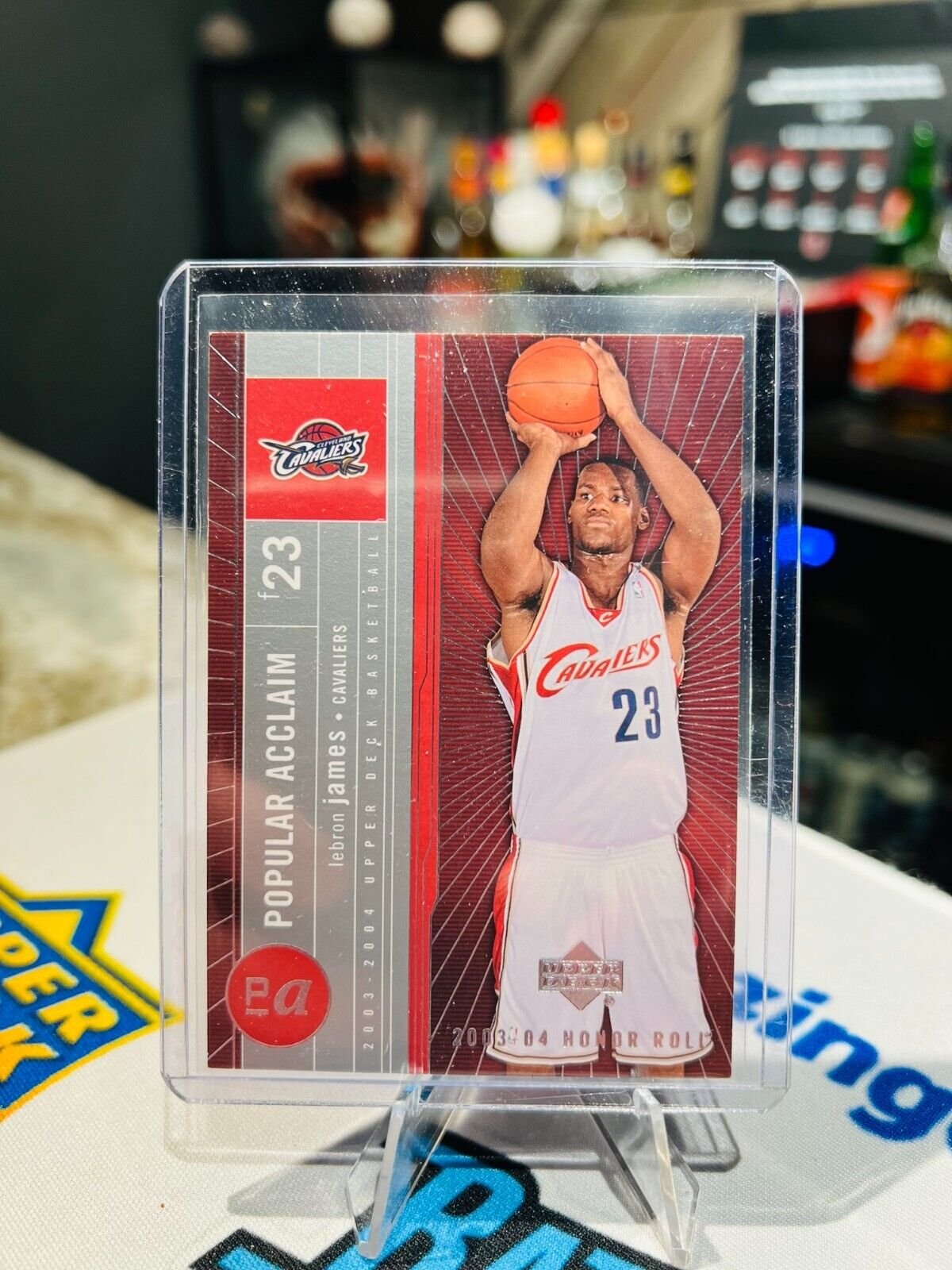 LEBRON JAMES 2003-04 Upper Deck Honor Roll Popular Acclaim RC #PA7 Cavaliers