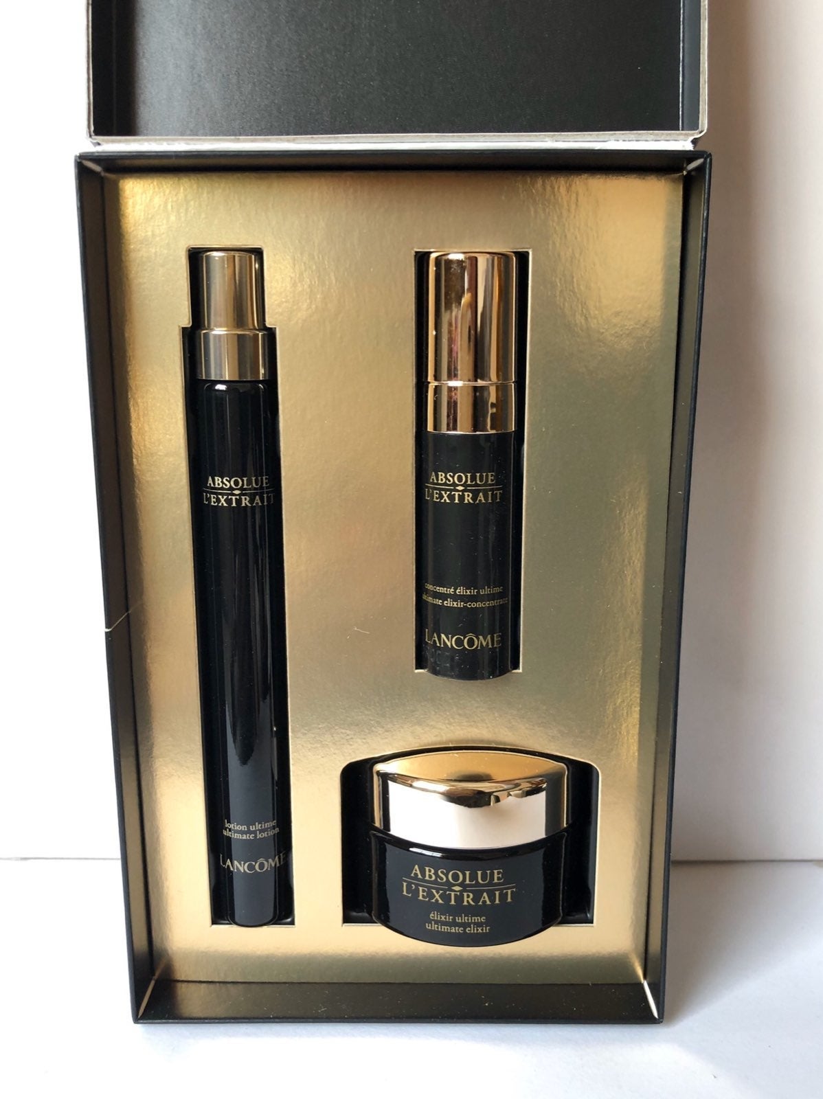 Lancome Absolue Lextrait sample gift set