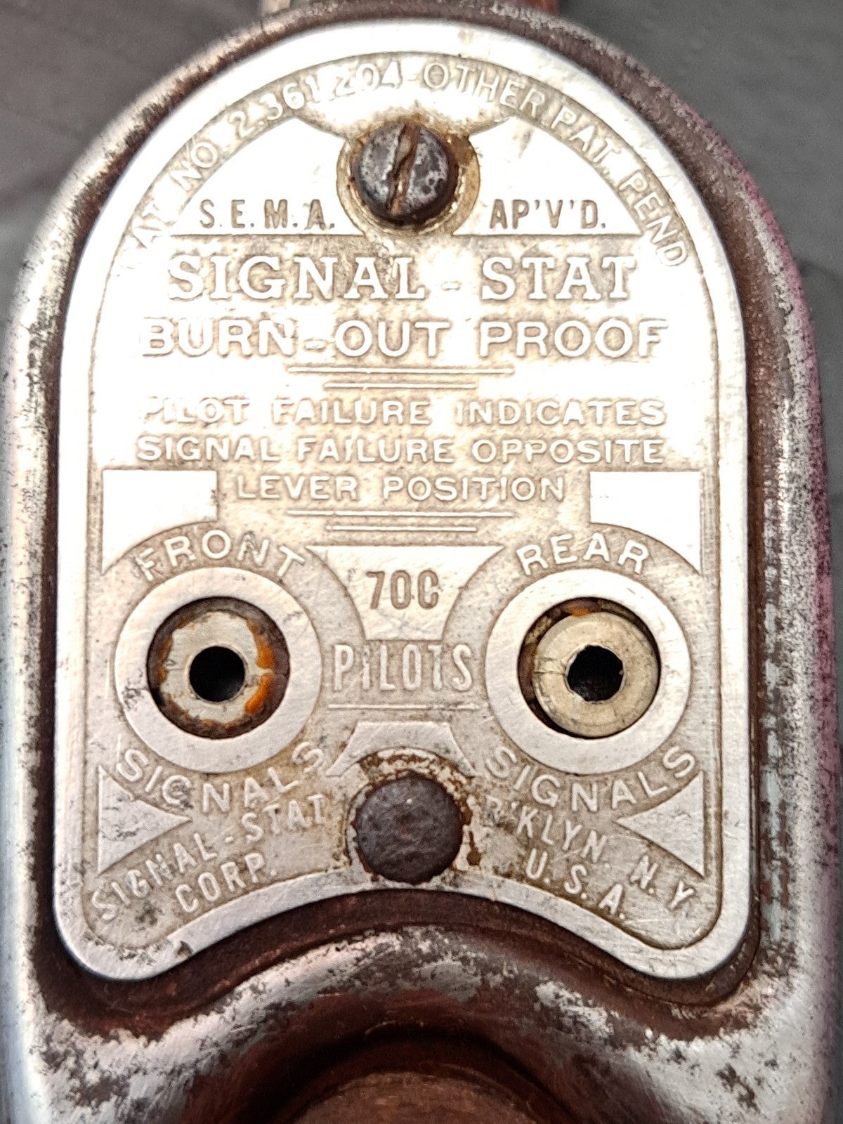 Old School Signal Stat Burn out Proof