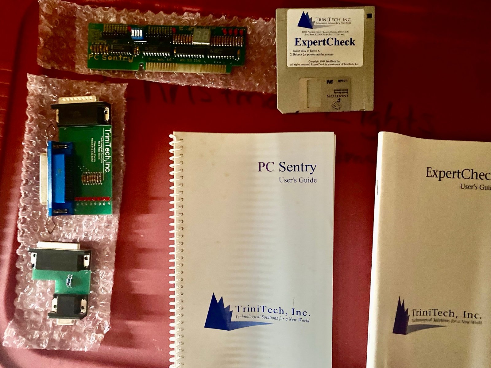 Trinitech Inc. PC Sentry Users Guide And Expert Check