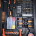 Tool Set with Drill, Cordless Hammer Drill Tool Kit 110Pcs Household