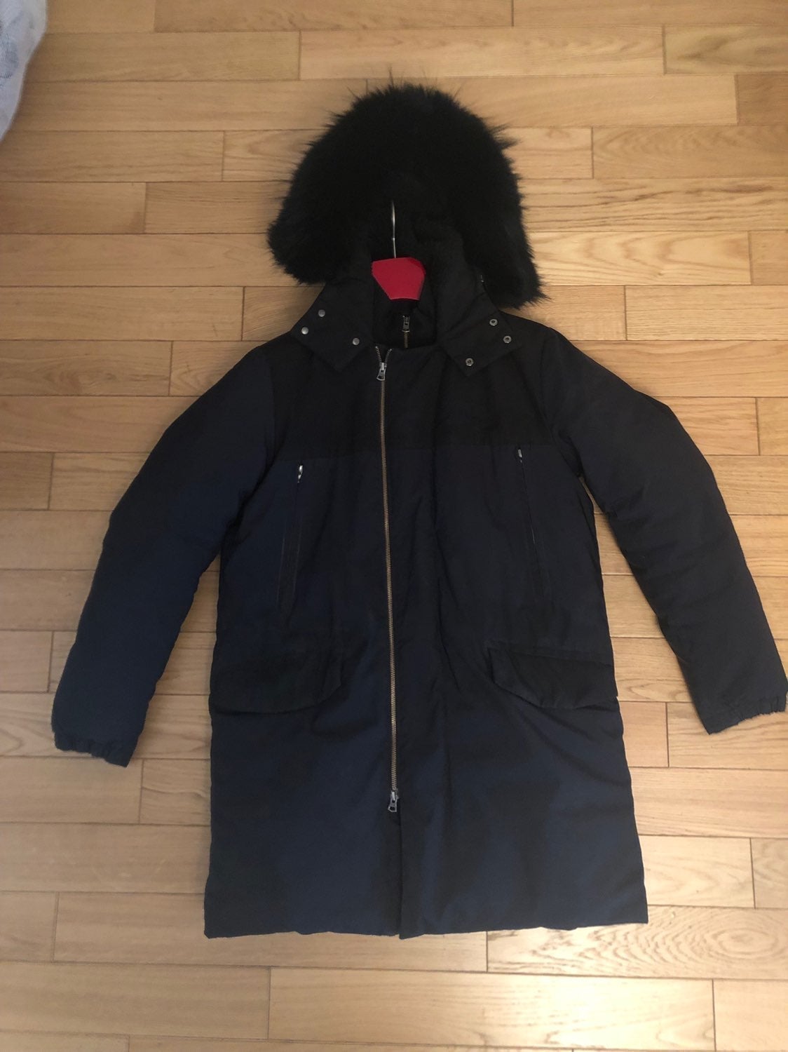 Men’s Theory Navy/Black Parka -