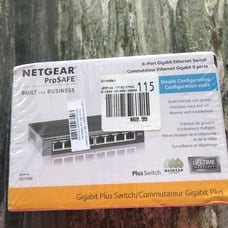 New NETGEAR GS108E-300NAS ProSAFE 8 Port