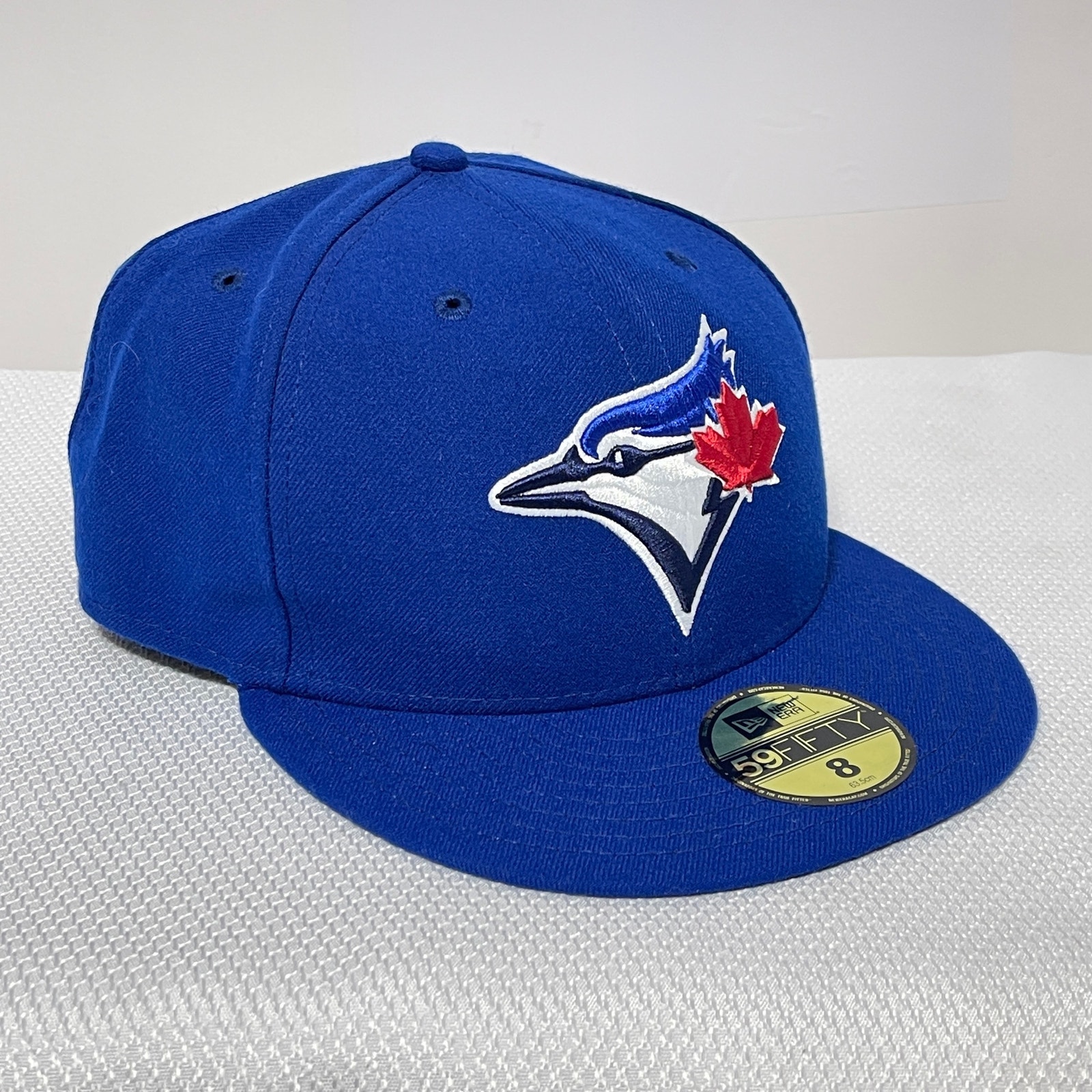 Toronto Blue Jays Hat New Era 59Fifty On Field Fitted Game Cap MLB Men's 8 NWT