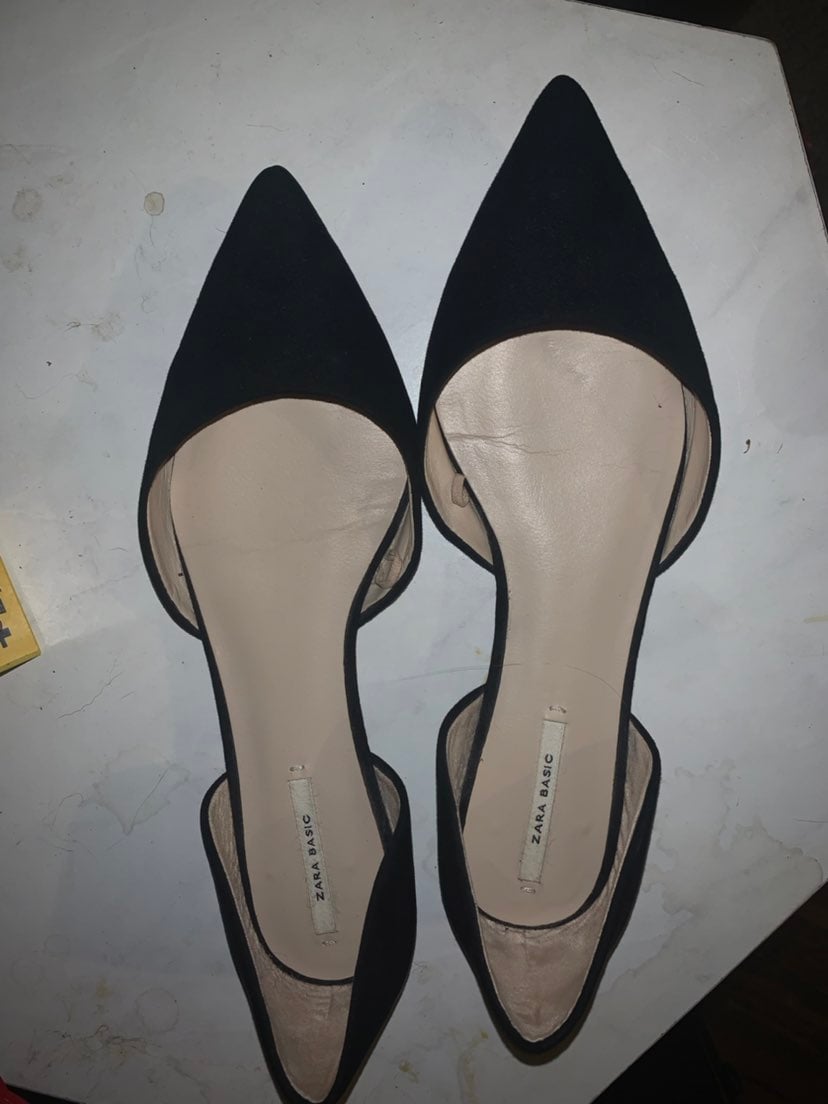 zara basic high heels