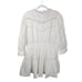 LoveShackFancy × Target Talulah Pintuck Yoke Dress White Mini Lace XL NWT