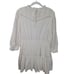 LoveShackFancy × Target Talulah Pintuck Yoke Dress White Mini Lace XL NWT
