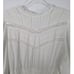 LoveShackFancy × Target Talulah Pintuck Yoke Dress White Mini Lace XL NWT