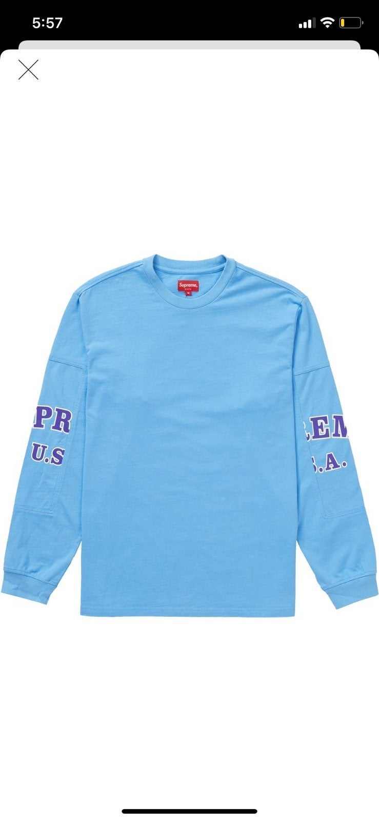 Supreme FW20 Long Sleeve Tee