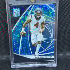 2019 Panini Spectra Neon Blue Prizm /60 Deshaun Watson #81