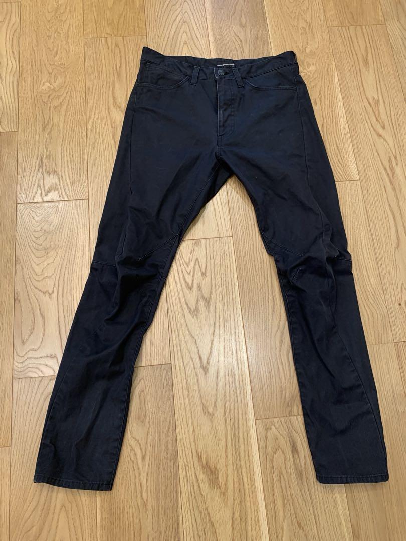 LAD MUSICIAN Tapered Pants Size 42 Black, S size.