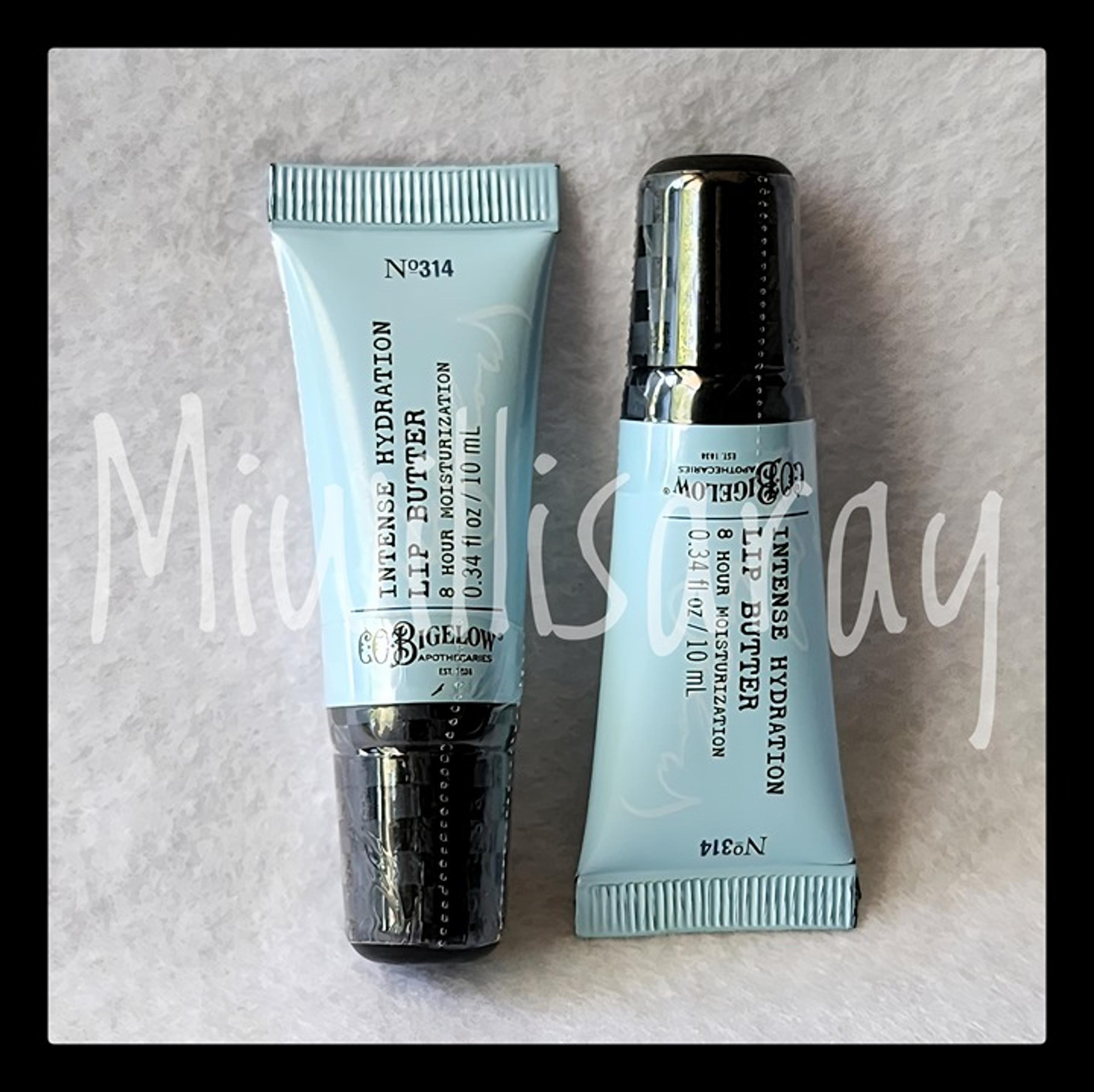 NWT C.O. Bigelow "No. 314 - Intense Moisture" Lip Butters (x2)