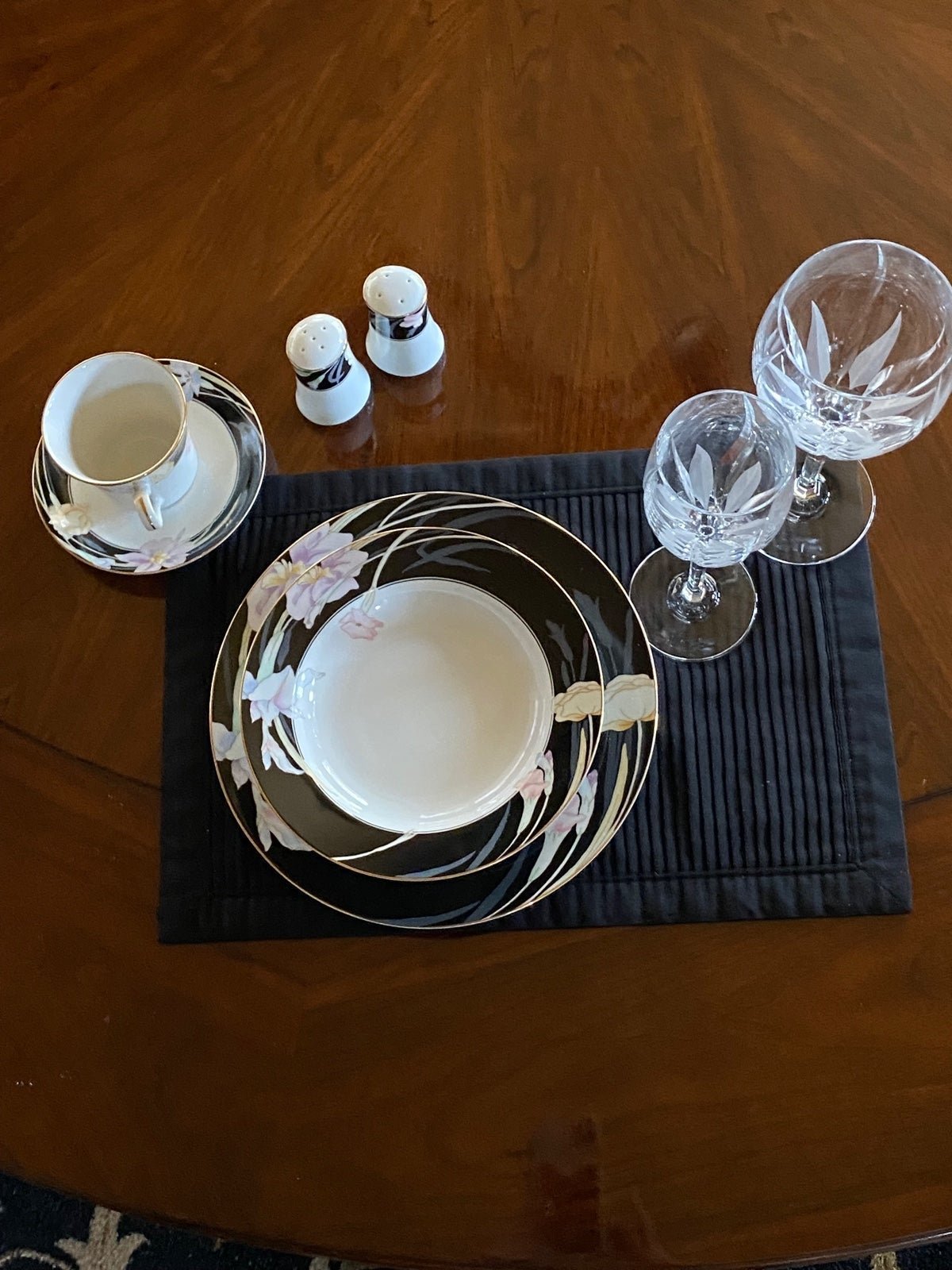 Mikasa 75 piece China set + Crystal