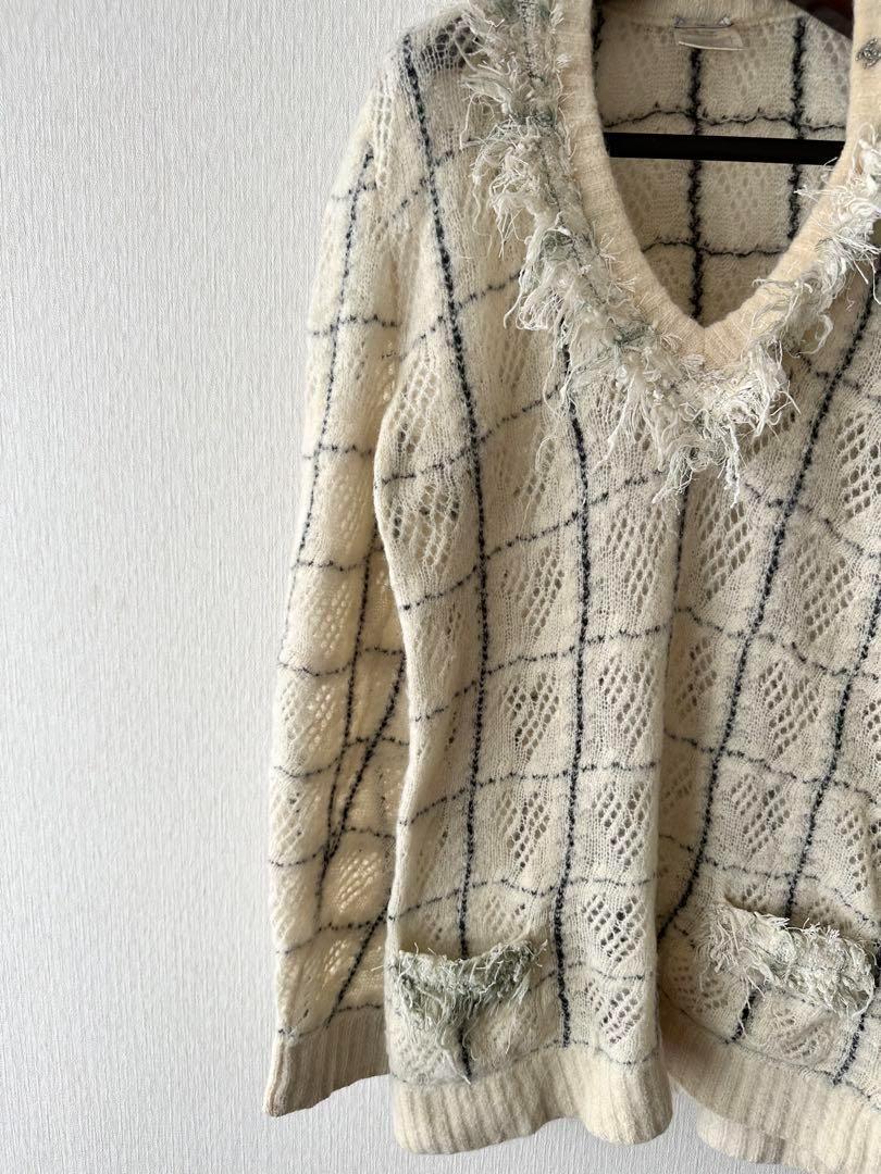 2025年新作アイテムが続々登場 CHANEL Fringe Other Knit Mark Coco トップス
